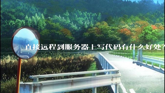直接远程到服务器上写代码有什么好处？