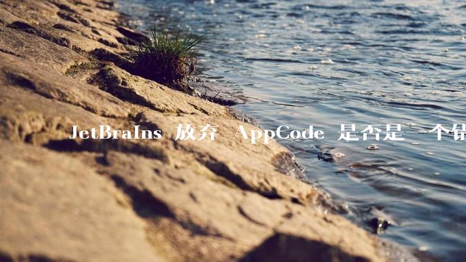 JetBrains 放弃 AppCode 是否是一个错误决定？