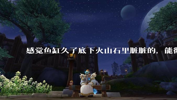 感觉鱼缸久了底下火山石里脏脏的，能彻底换水清理一遍不？