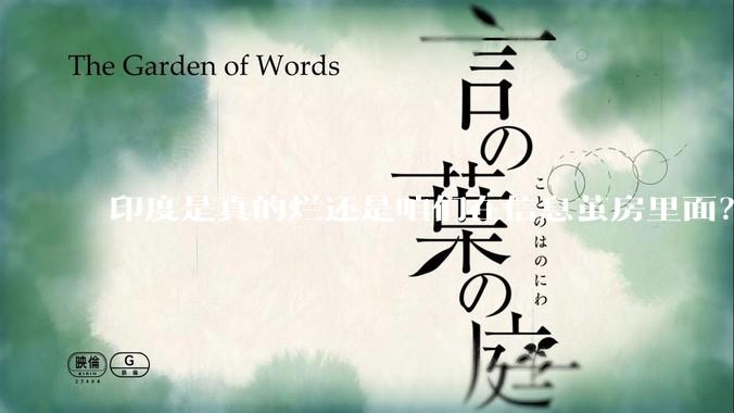印度是真的烂还是咱们在信息茧房里面？